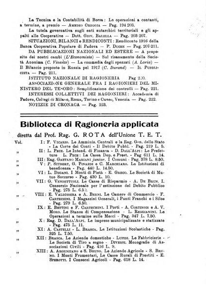 Rivista dei ragionieri organo ufficiale per l'Accademia dei ragionieri in Padova