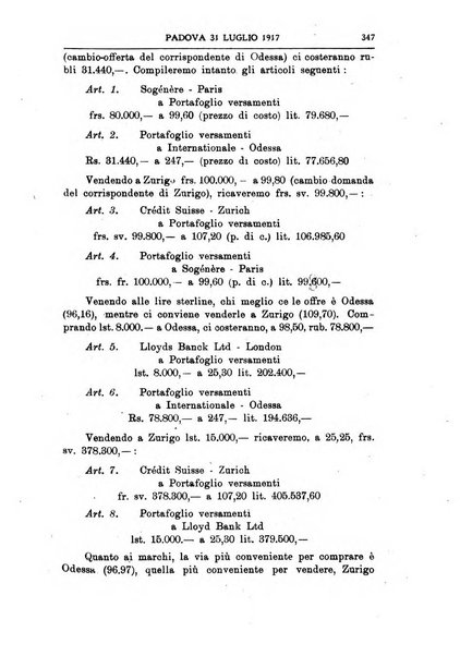 Rivista dei ragionieri organo ufficiale per l'Accademia dei ragionieri in Padova