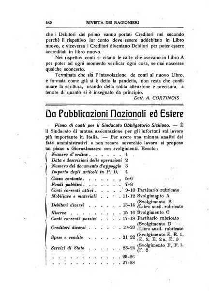 Rivista dei ragionieri organo ufficiale per l'Accademia dei ragionieri in Padova