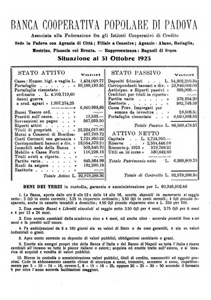 Rivista dei ragionieri organo ufficiale per l'Accademia dei ragionieri in Padova