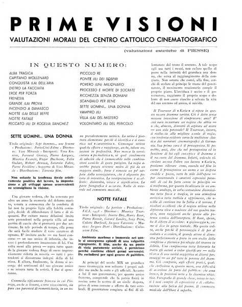 Rivista del cinematografo mensile del Centro Cattolico Cinematografico