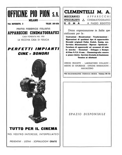 Rivista del cinematografo mensile del Centro Cattolico Cinematografico