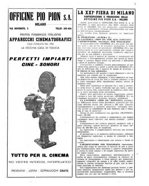 Rivista del cinematografo mensile del Centro Cattolico Cinematografico