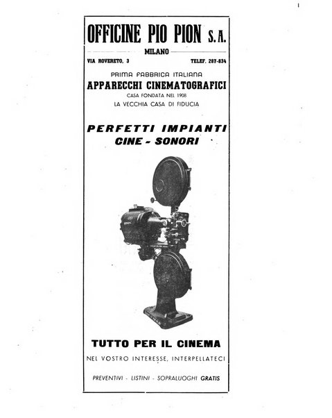 Rivista del cinematografo mensile del Centro Cattolico Cinematografico