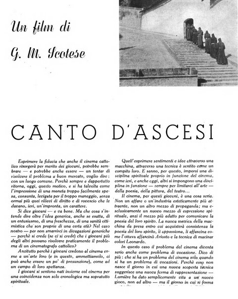 Rivista del cinematografo mensile del Centro Cattolico Cinematografico