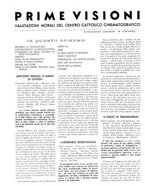 Rivista del cinematografo mensile del Centro Cattolico Cinematografico