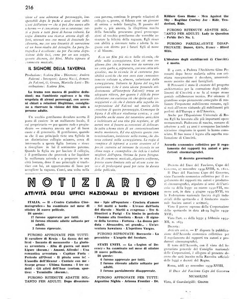 Rivista del cinematografo mensile del Centro Cattolico Cinematografico