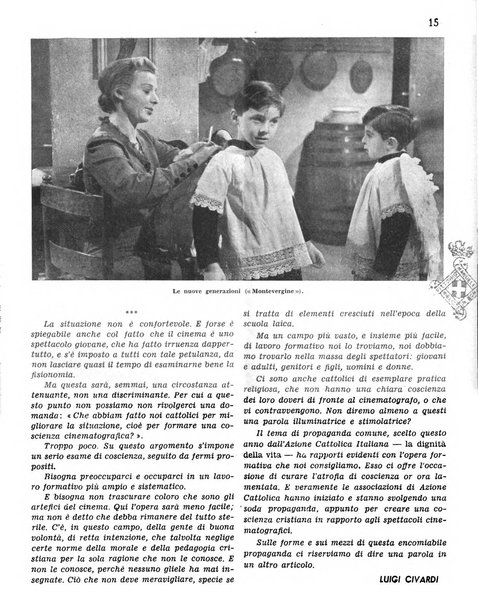 Rivista del cinematografo mensile del Centro Cattolico Cinematografico