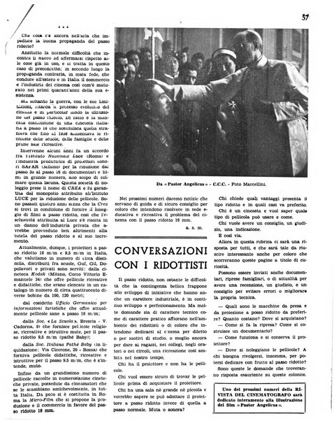 Rivista del cinematografo mensile del Centro Cattolico Cinematografico