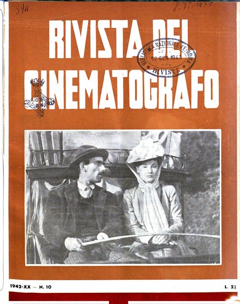 Rivista del cinematografo mensile del Centro Cattolico Cinematografico