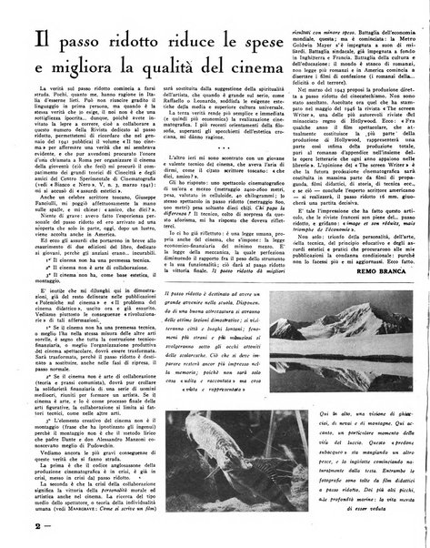 Rivista del cinematografo mensile del Centro Cattolico Cinematografico