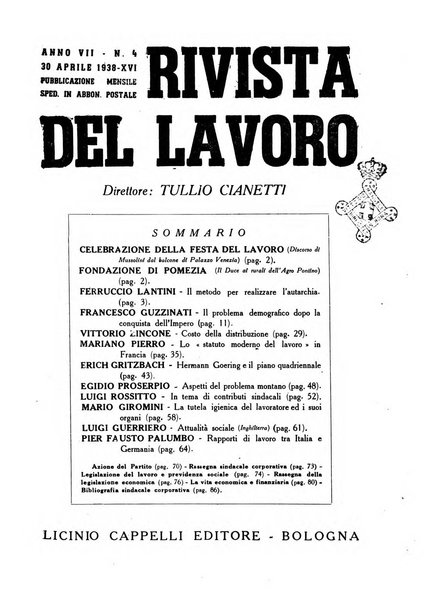 Rivista del lavoro