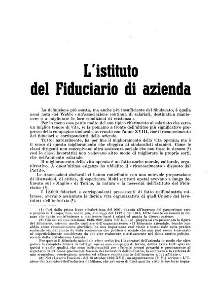 Rivista del lavoro