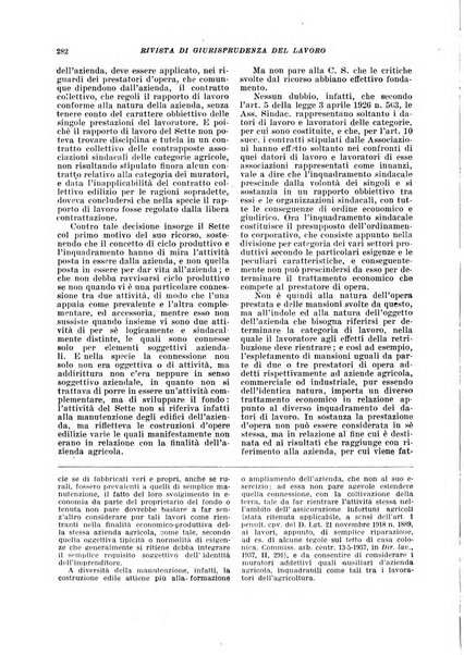 Rivista del lavoro