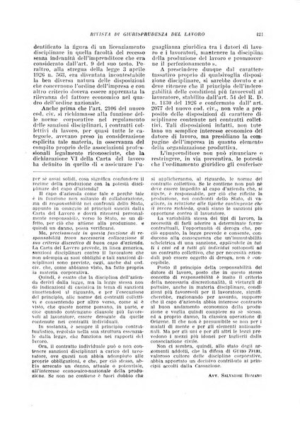 Rivista del lavoro