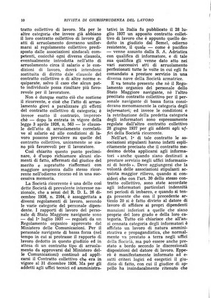 Rivista del lavoro