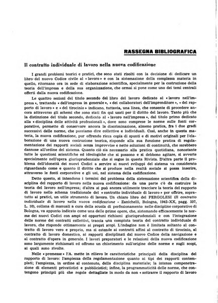 Rivista del lavoro