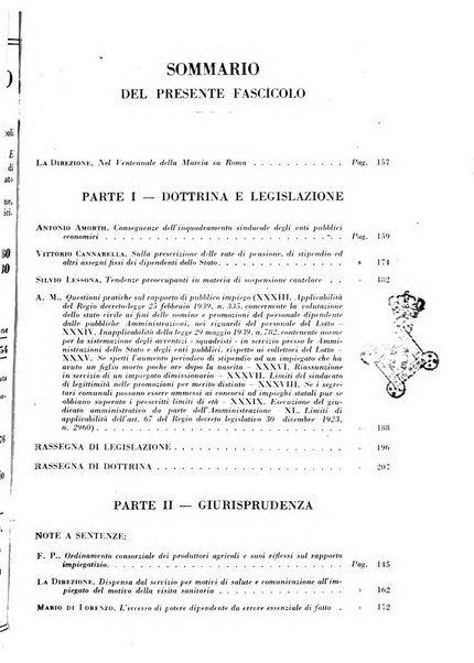 Rivista del pubblico impiego raccolta di dottrina, legislazione e giurisprudenza