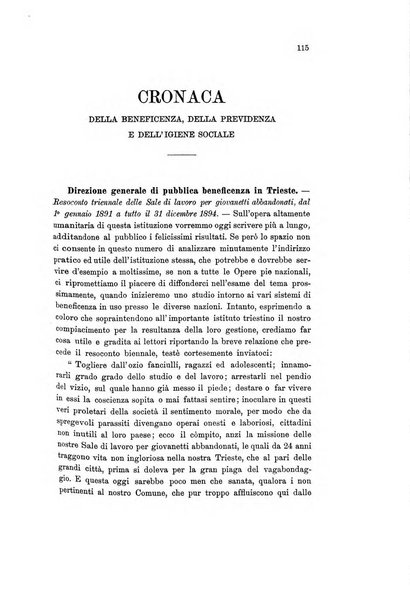 Rivista della beneficenza pubblica delle istituzioni di previdenza e d'igiene sociale