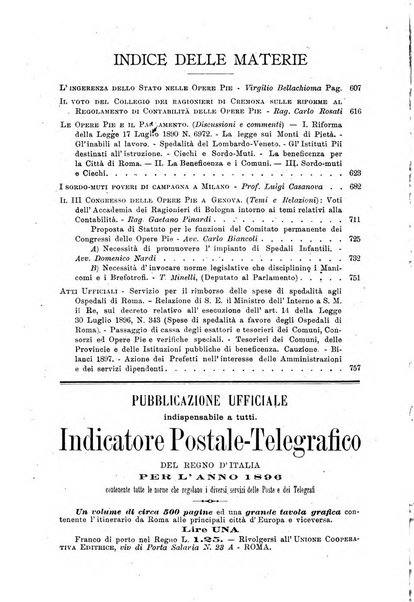 Rivista della beneficenza pubblica delle istituzioni di previdenza e d'igiene sociale