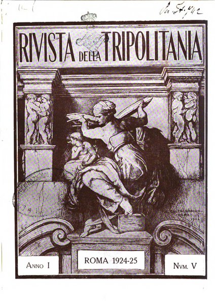 Rivista della Tripolitania rivista di studi orientali e coloniali