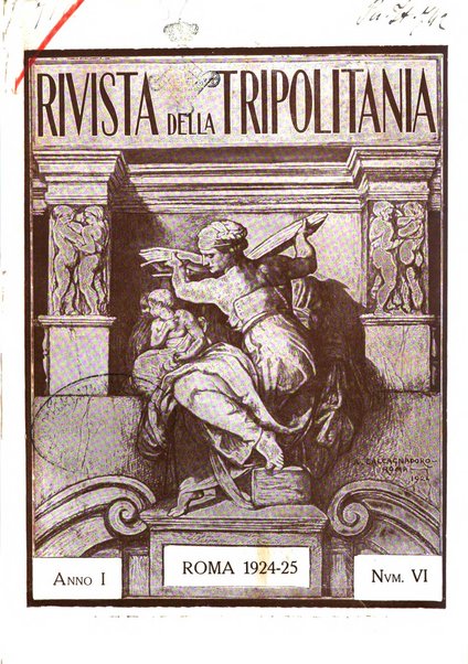 Rivista della Tripolitania rivista di studi orientali e coloniali