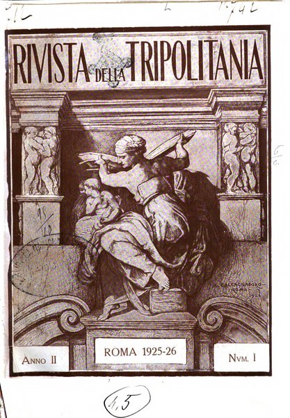 Rivista della Tripolitania rivista di studi orientali e coloniali