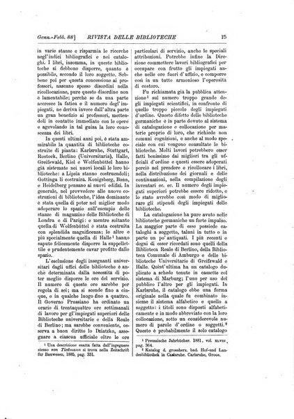 Rivista delle biblioteche periodico di biblioteconomia e di bibliografia