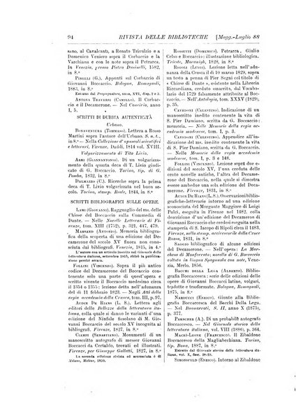 Rivista delle biblioteche periodico di biblioteconomia e di bibliografia