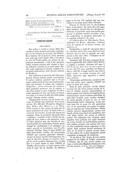 Rivista delle biblioteche periodico di biblioteconomia e di bibliografia