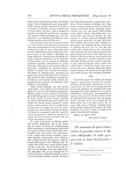 Rivista delle biblioteche periodico di biblioteconomia e di bibliografia