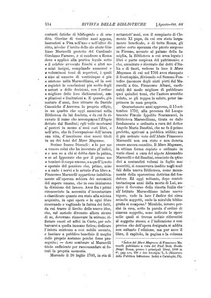 Rivista delle biblioteche periodico di biblioteconomia e di bibliografia