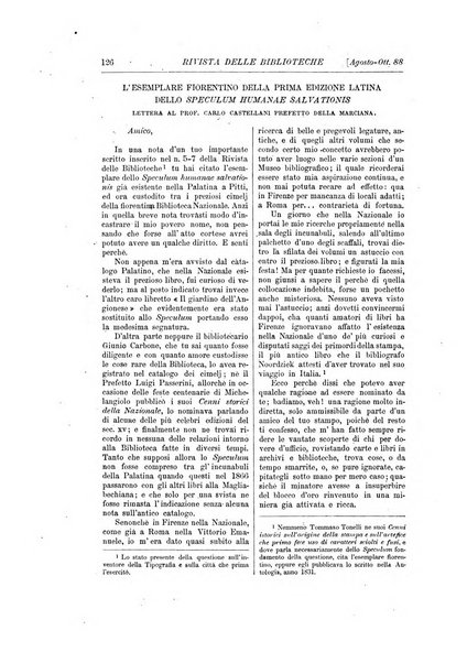 Rivista delle biblioteche periodico di biblioteconomia e di bibliografia