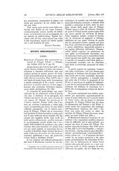 Rivista delle biblioteche periodico di biblioteconomia e di bibliografia