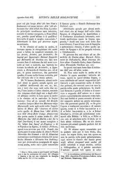 Rivista delle biblioteche periodico di biblioteconomia e di bibliografia