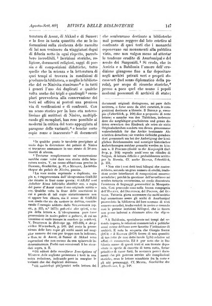 Rivista delle biblioteche periodico di biblioteconomia e di bibliografia