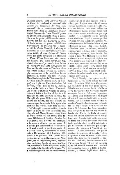 Rivista delle biblioteche periodico di biblioteconomia e di bibliografia