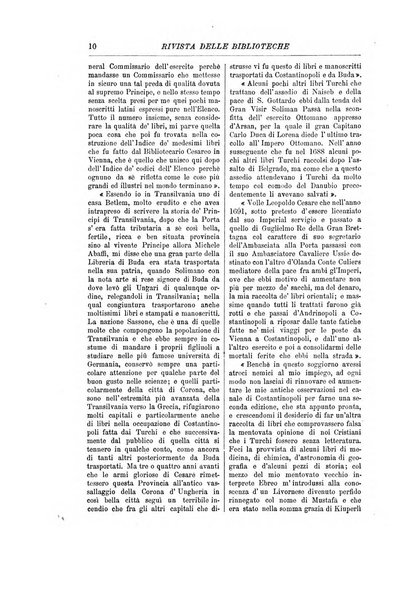 Rivista delle biblioteche periodico di biblioteconomia e di bibliografia