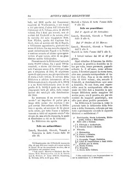 Rivista delle biblioteche periodico di biblioteconomia e di bibliografia