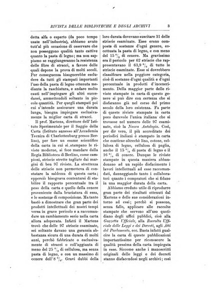 Rivista delle biblioteche e degli archivi periodico di biblioteconomia e di bibliografia di paleografia e di archivistica