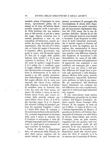 Rivista delle biblioteche e degli archivi periodico di biblioteconomia e di bibliografia di paleografia e di archivistica