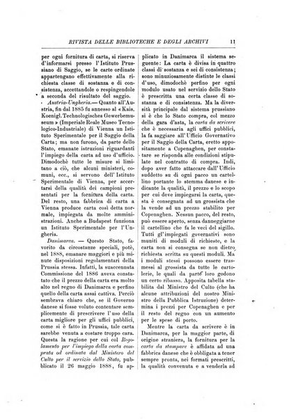 Rivista delle biblioteche e degli archivi periodico di biblioteconomia e di bibliografia di paleografia e di archivistica