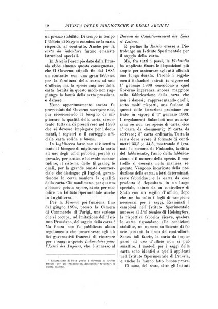 Rivista delle biblioteche e degli archivi periodico di biblioteconomia e di bibliografia di paleografia e di archivistica