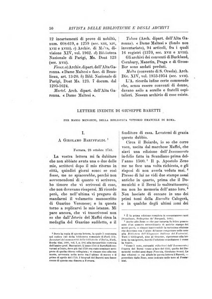 Rivista delle biblioteche e degli archivi periodico di biblioteconomia e di bibliografia di paleografia e di archivistica