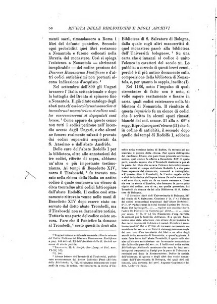 Rivista delle biblioteche e degli archivi periodico di biblioteconomia e di bibliografia di paleografia e di archivistica