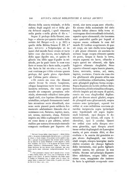 Rivista delle biblioteche e degli archivi periodico di biblioteconomia e di bibliografia di paleografia e di archivistica