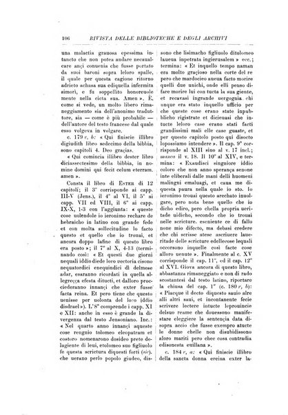 Rivista delle biblioteche e degli archivi periodico di biblioteconomia e di bibliografia di paleografia e di archivistica