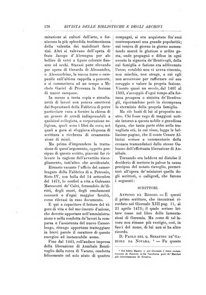 Rivista delle biblioteche e degli archivi periodico di biblioteconomia e di bibliografia di paleografia e di archivistica