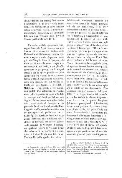 Rivista delle biblioteche e degli archivi periodico di biblioteconomia e di bibliografia di paleografia e di archivistica