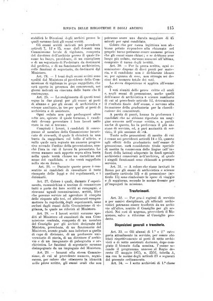 Rivista delle biblioteche e degli archivi periodico di biblioteconomia e di bibliografia di paleografia e di archivistica